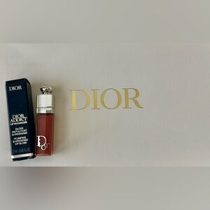 Dior Addict Lip Maximizer Gloss Hydratant Plumper 038 Rose Nude 2ml/.06 oz Mini